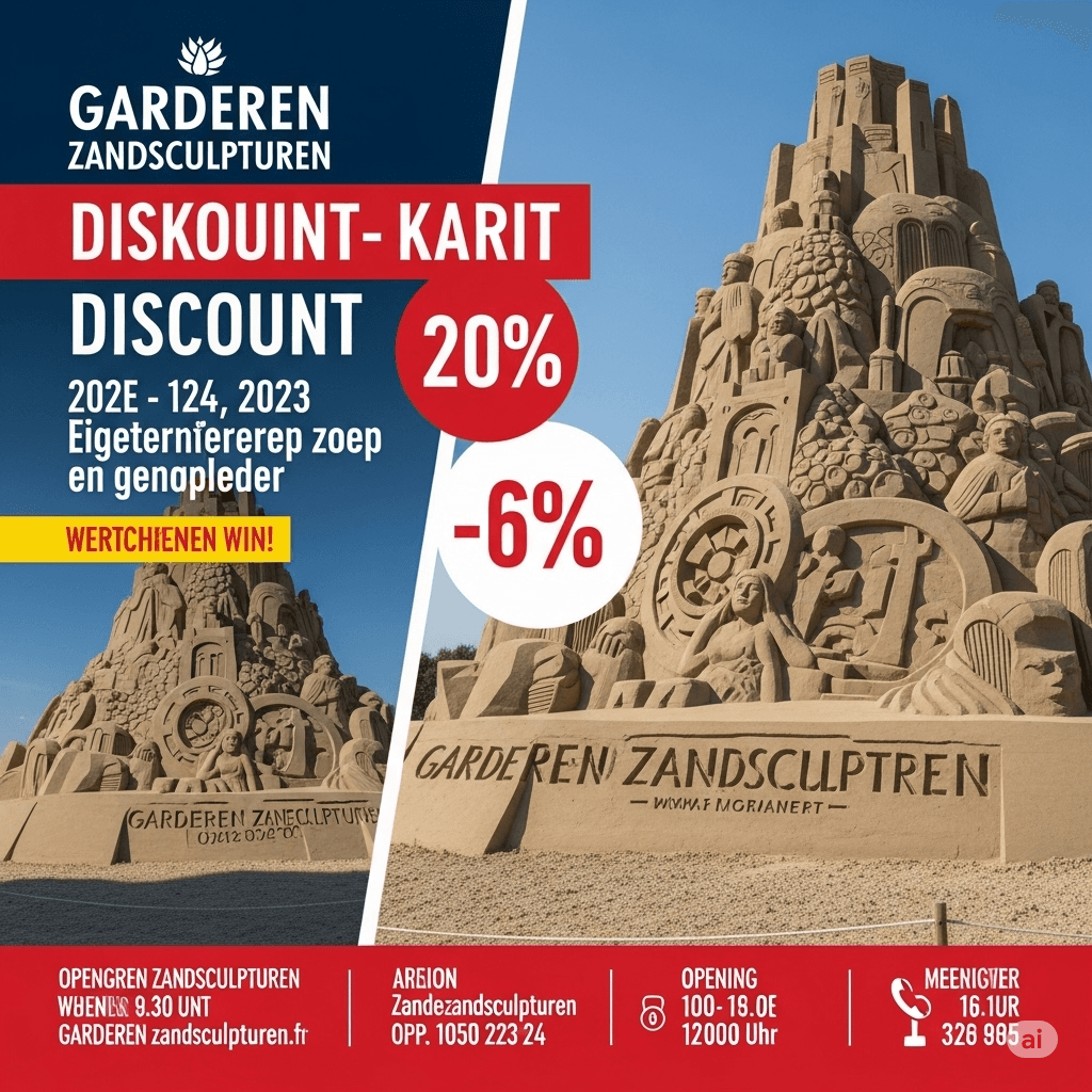 Garderen Zandsculpturen met Korting: Jouw Ultieme Gids voor een Magisch en Voordelig Dagje Uit Garderen Zandsculpturen met Korting: Jouw Ultieme Gids voor een Magisch en Voordelig Dagje Uit