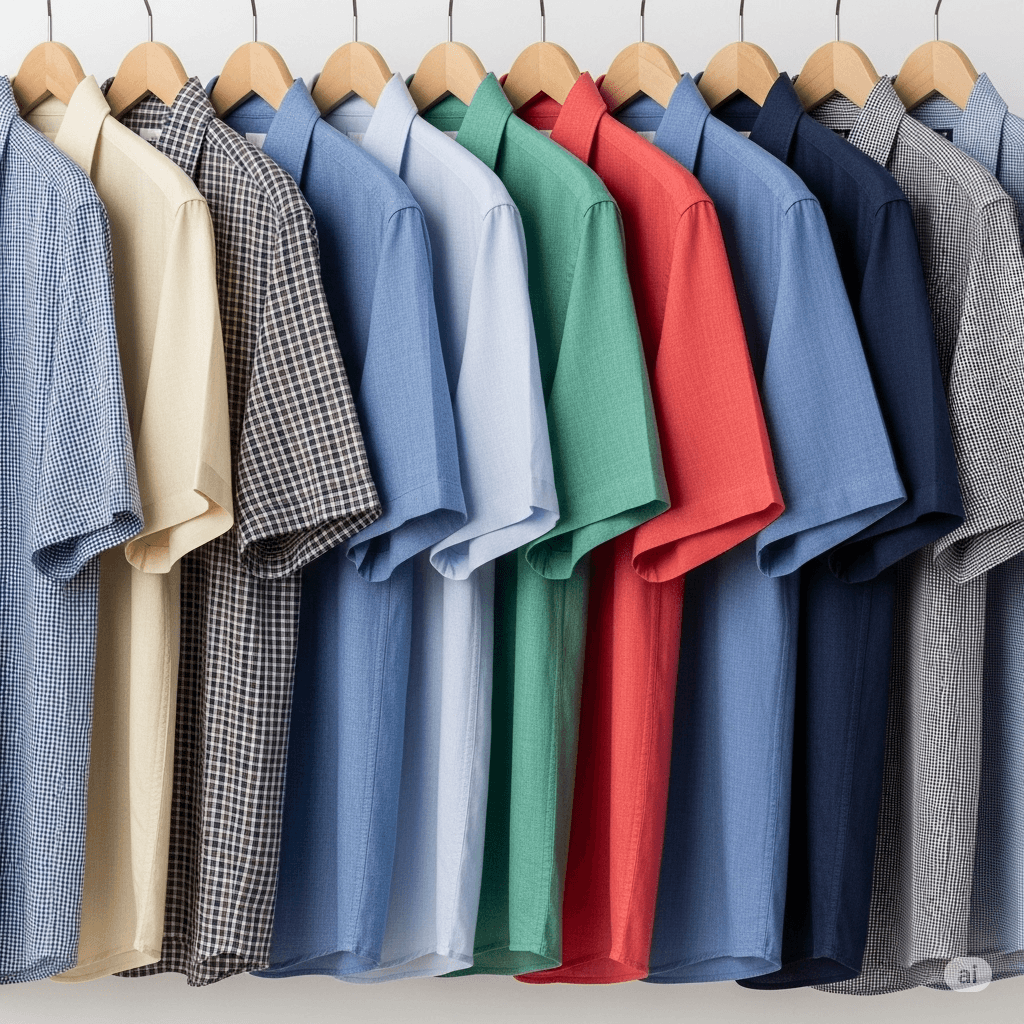 Overhemden met Korte Mouwen voor Heren: De Ultieme Gids voor Stijl en Comfort Overhemden met Korte Mouwen voor Heren: De Ultieme Gids voor Stijl en Comfort