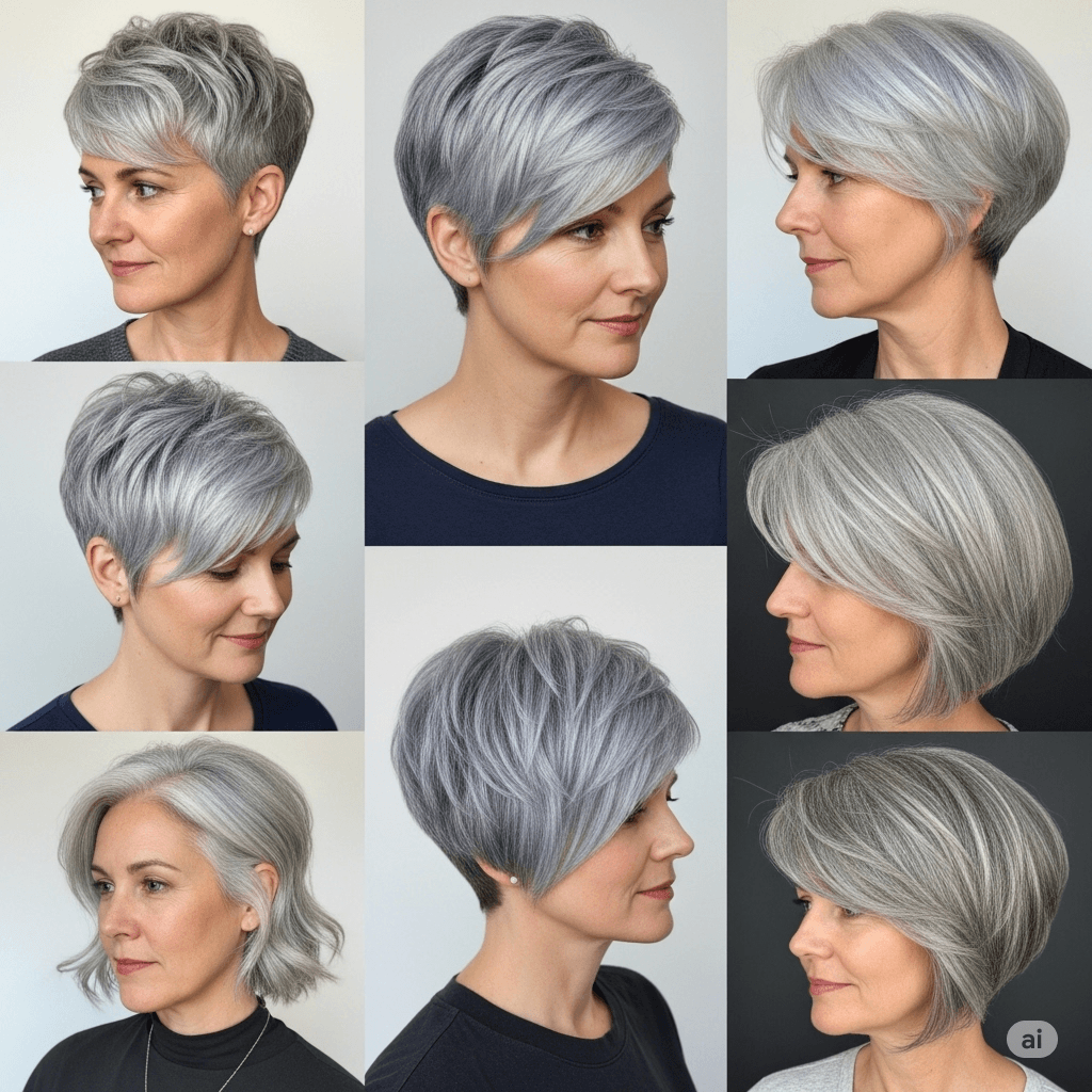 Grijze Korte Kapsels: De Ultieme Gids voor een Stijlvolle en Zelfverzekerde Look Grijze Korte Kapsels: De Ultieme Gids voor een Stijlvolle en Zelfverzekerde Look