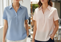 De Dames Blouse met Korte Mouw: Een Tijdloze Klassieker voor Elke Gelegenheid