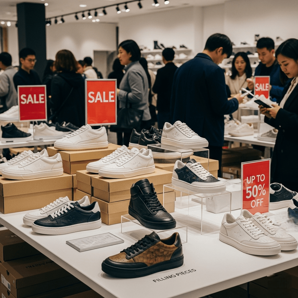 Filling Pieces Sale: Jouw Ultieme Gids voor de Beste Deals op Luxe Sneakers