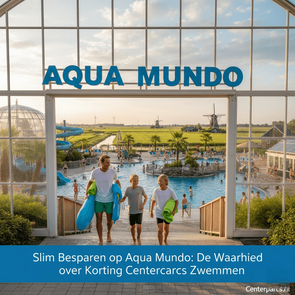 Slim Besparen op Aqua Mundo: De Waarheid over Korting Centerparcs Zwemmen