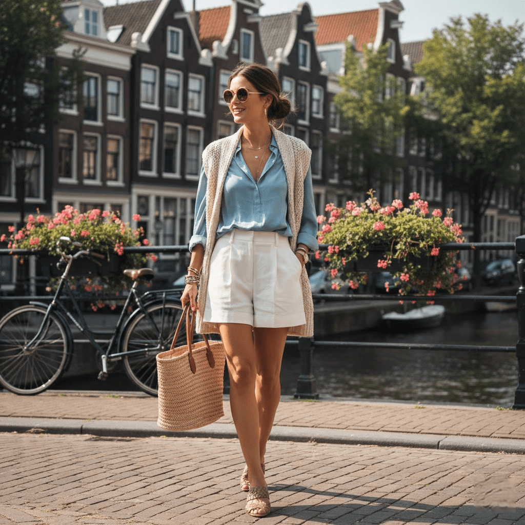 Stijlvol de Zomer Door: De Witte Short Heruitgevonden