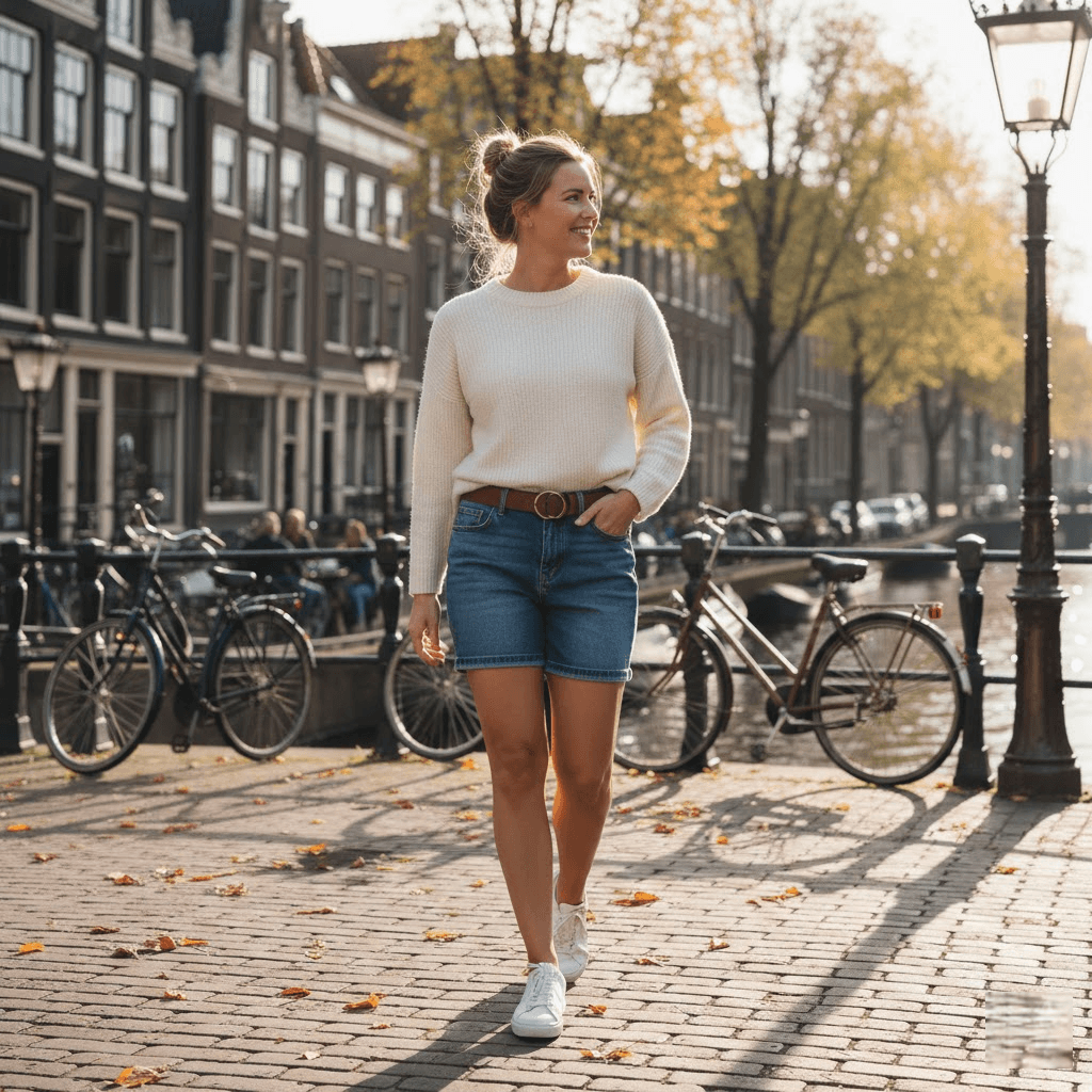 Jouw Perfecte Match: Hoe de Korte Spijkerbroek Dames Elk Seizoen Verovert