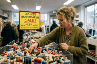 Slim Inslaan Tijdens een Naaigaren Sale: Kwaliteit voor een Scherpe Prijs