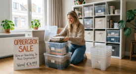 Opbergbox Sale: Slim en Voordelig Je Huis Organiseren