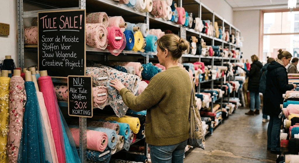 Tule Sale: Scoor de Mooiste Stoffen Voor Jouw Volgende Creatieve Project