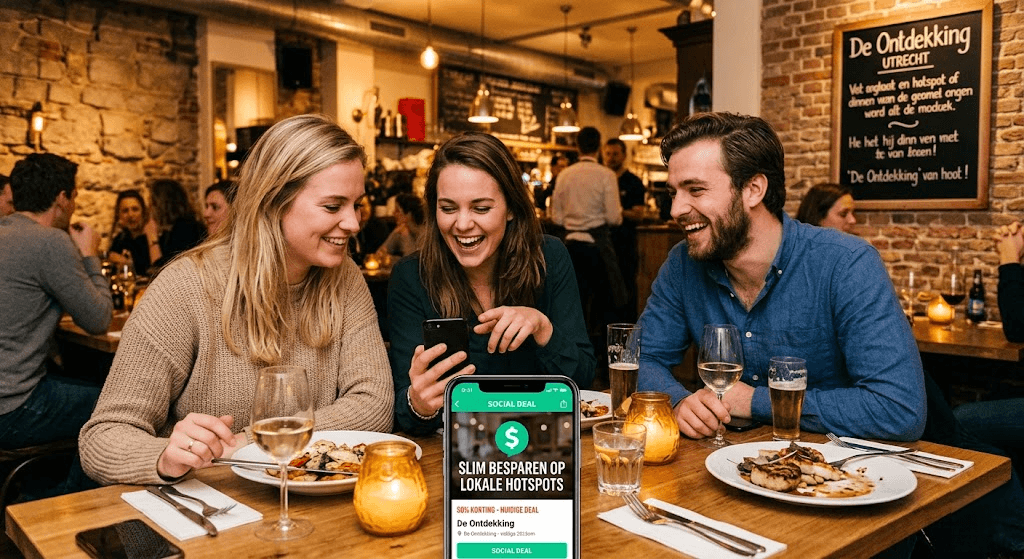 Social Deal: Slim Besparen op Lokale Hotspots